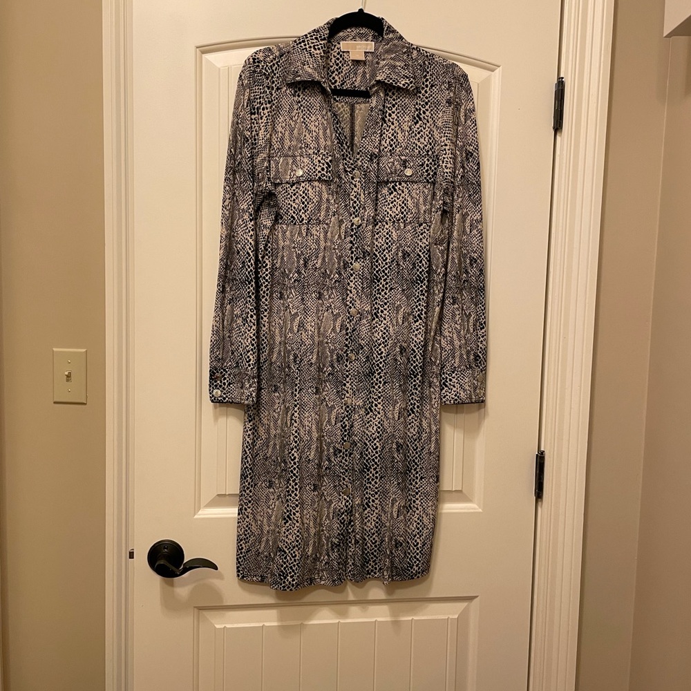 Michael Kors shirt dress NWOT